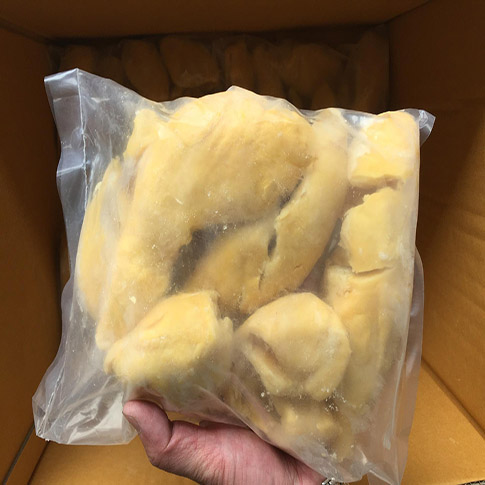 马来西亚冷冻榴莲肉进口报关